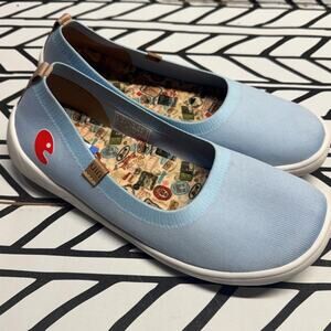 UIN Valencia Knitted Ballet Designed Slip On Shoe Size 10